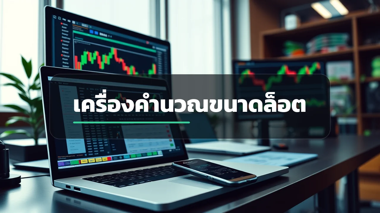 คำนวณ Lot Size ให้เป็นระบบก่อนเทรด
